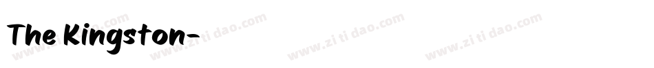 The Kingston字体转换